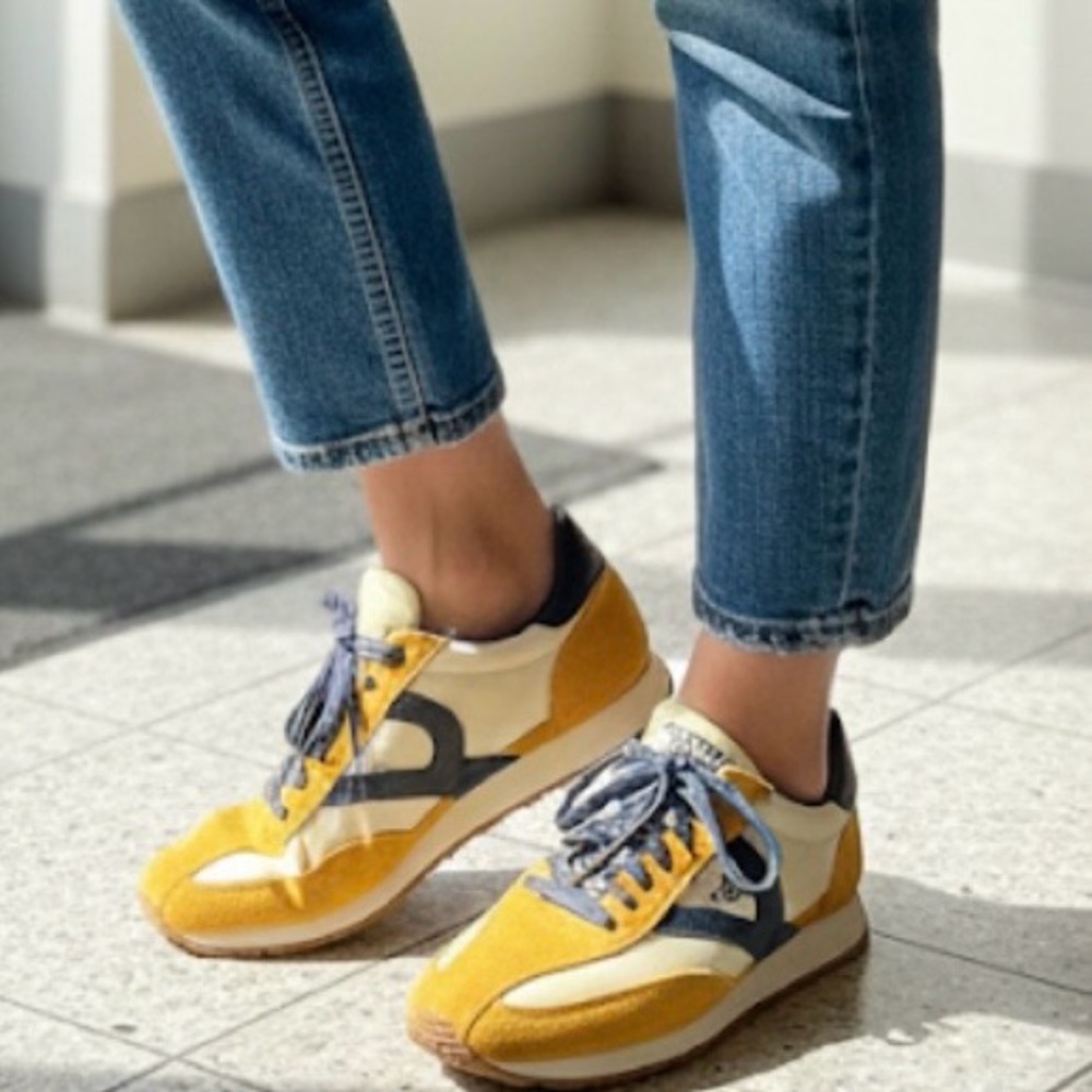 Tretorn Womens Rawlins 2 Lemon Ice Sneaker Shoe Size 7.5Womens